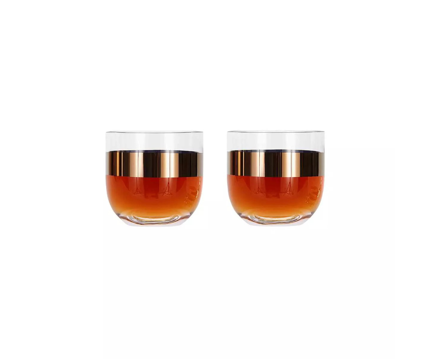 Стаканы Tank Whiskey Glasses Copper_0