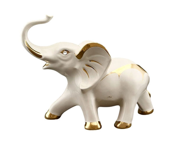 Статуэтка слона, золото 24 карата_1