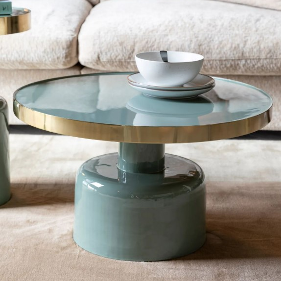 Столик кофейный "Glam Green"_1