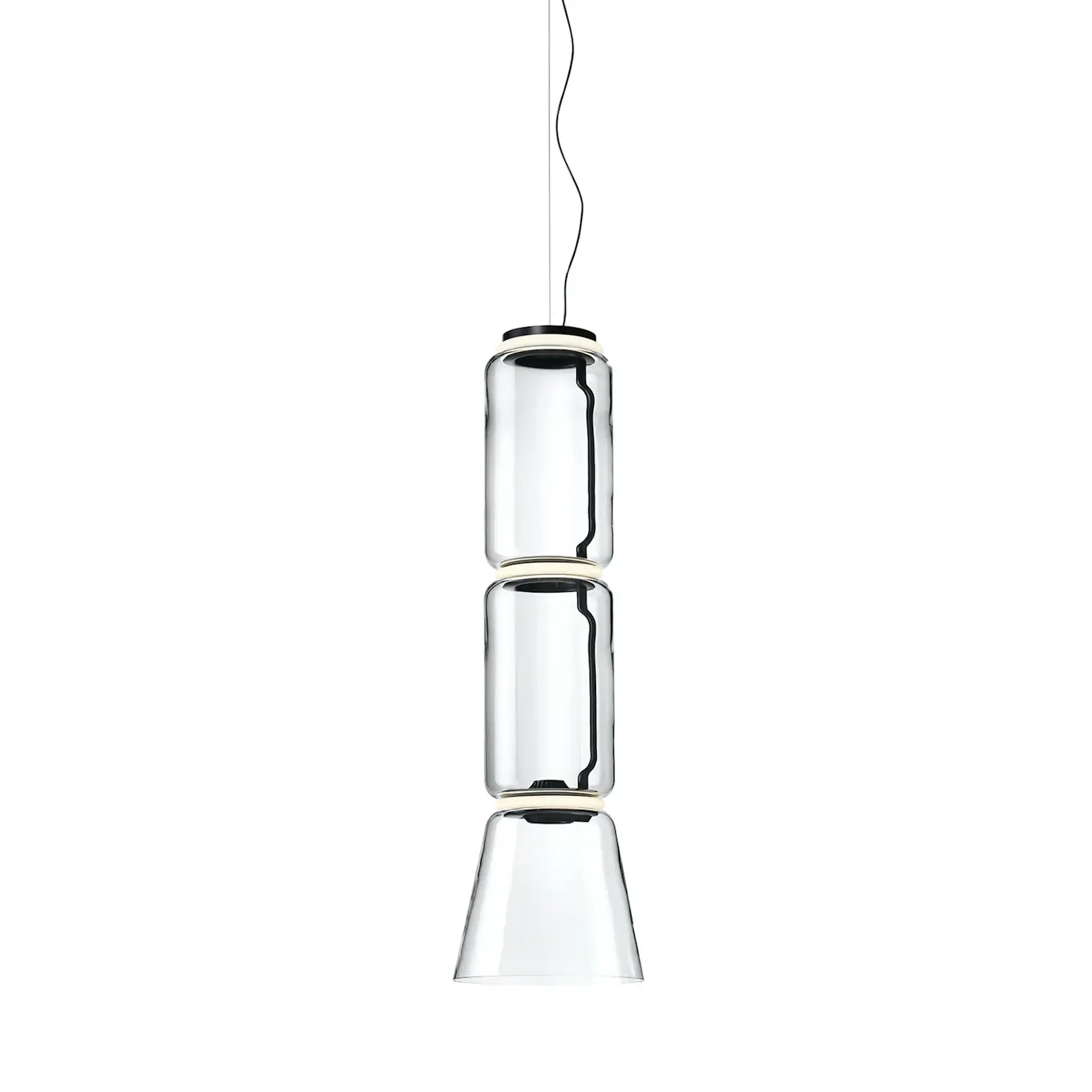 Подвесной светильник "Noctambule Suspension Low Cylinder Bowl"_0